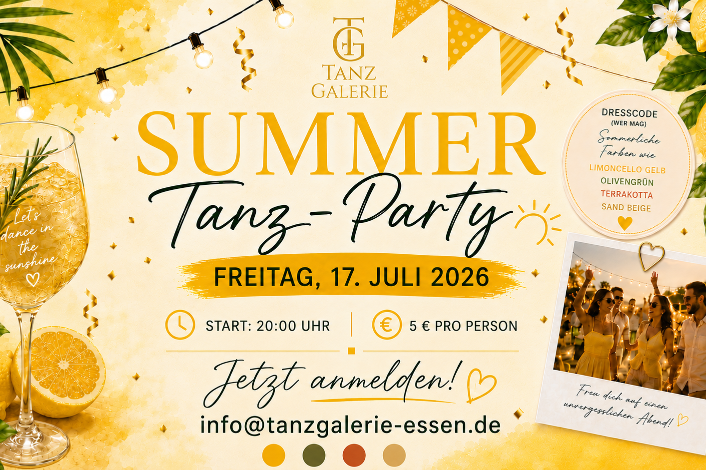 Summer Tanz-Party