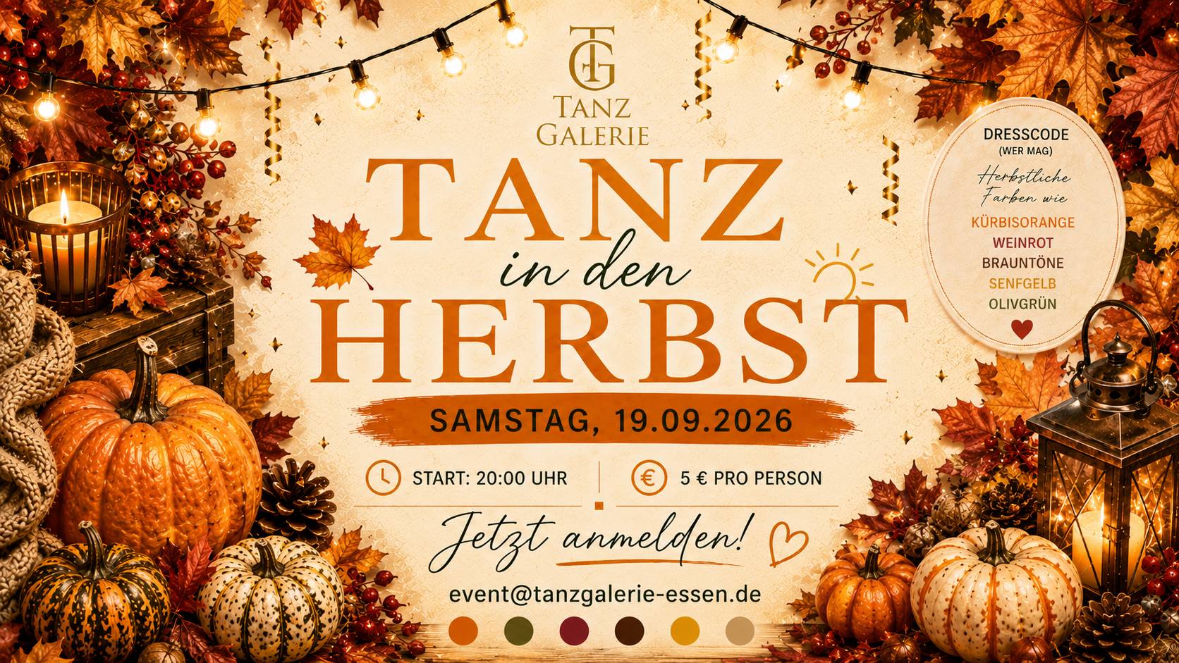 Tanz in den Herbst